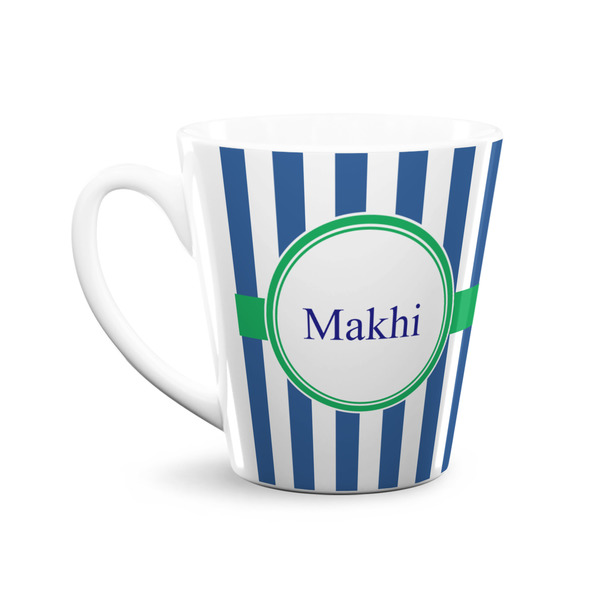 Stripes 12 Oz Latte Mug - Front