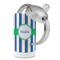 Stripes 12 oz Stainless Steel Sippy Cups - Top Off