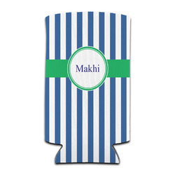 Stripes Can Cooler (tall 12 oz) (Personalized)