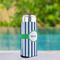 Stripes Can Cooler - Tall 12oz - In Context