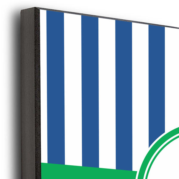 Stripes 12x12 Wood Print - Closeup