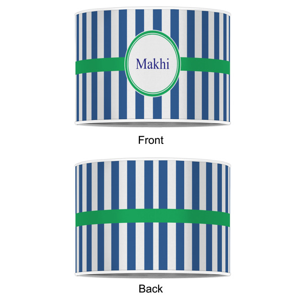 Stripes 16" Drum Lampshade - APPROVAL (Poly Film)