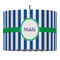 Stripes Drum Pendant Lamp (Personalized)