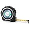 Stripes 16 Foot Black & Silver Tape Measures - Front