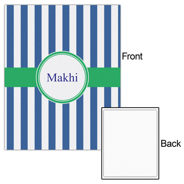 Stripes 16x20 - Matte Poster - Front & Back