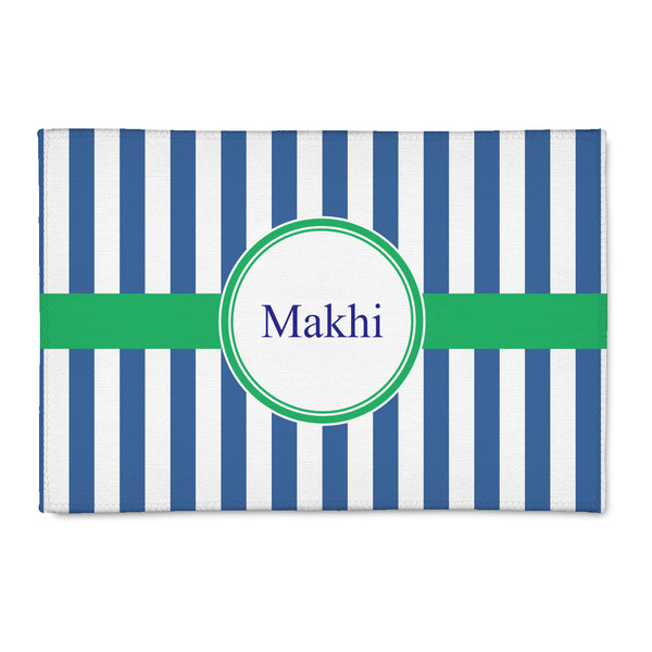 Custom Stripes 2' x 3' Indoor Area Rug (Personalized)