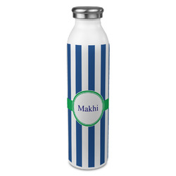Stripes 20oz Stainless Steel Water Bottle - Full Print (Personalized)