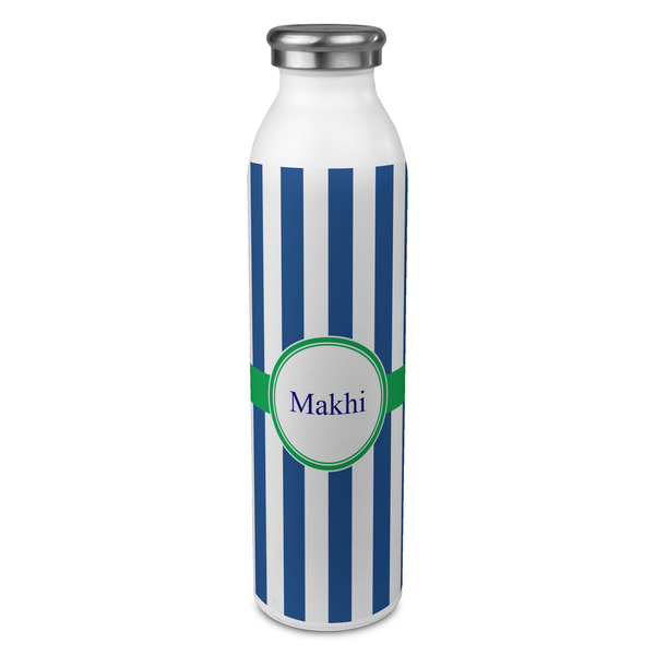 Custom Stripes 20oz Stainless Steel Water Bottle - Full Print (Personalized)