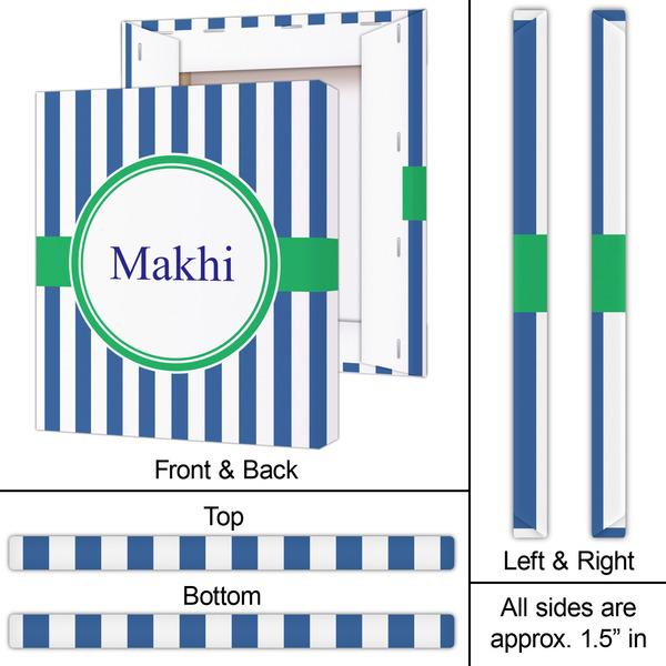 Stripes 20x24 - Canvas Print - Approval