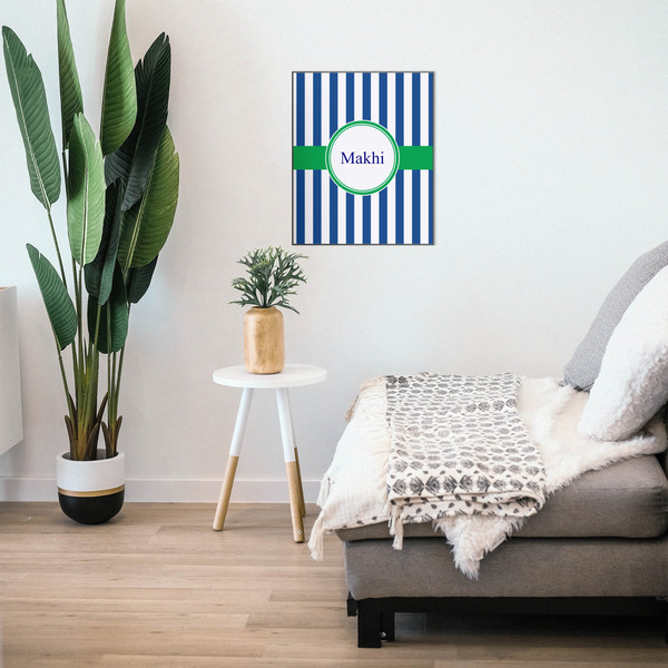 Stripes 20x24 Wood Print - In Context