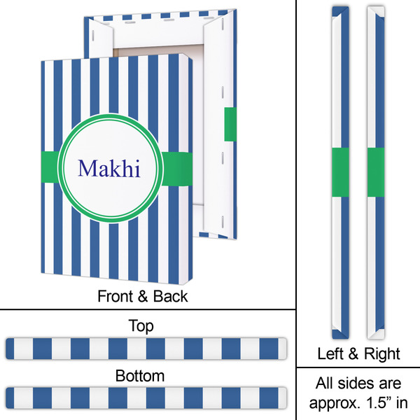 Stripes 20x30 - Canvas Print - Approval