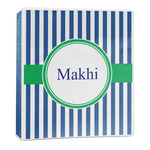 Stripes 3-Ring Binder - 1 inch (Personalized)