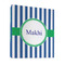 Stripes 3 Ring Binder - Full Wrap - 1" (Personalized)