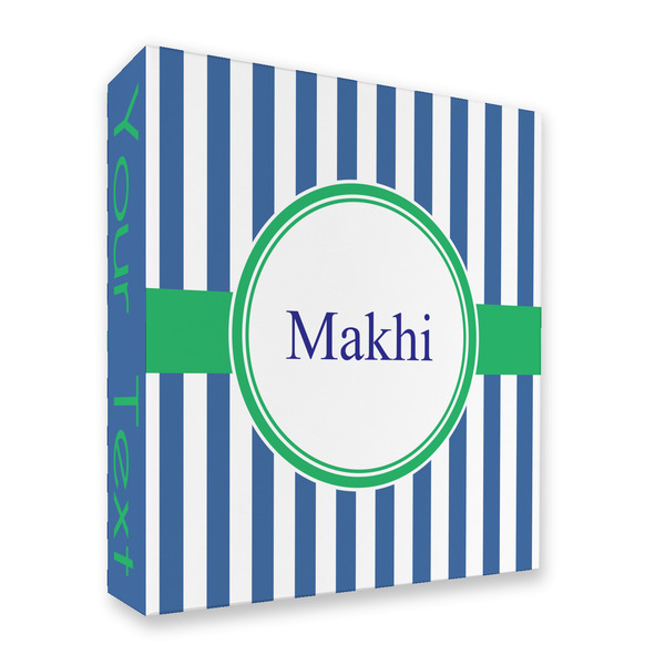 Stripes 3 Ring Binders - Full Wrap - 2" - FRONT