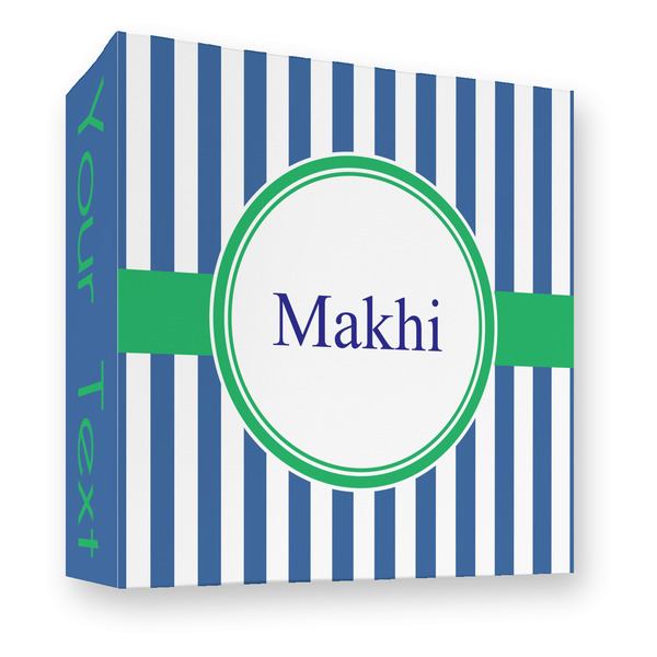 Stripes 3 Ring Binders - Full Wrap - 3" - FRONT