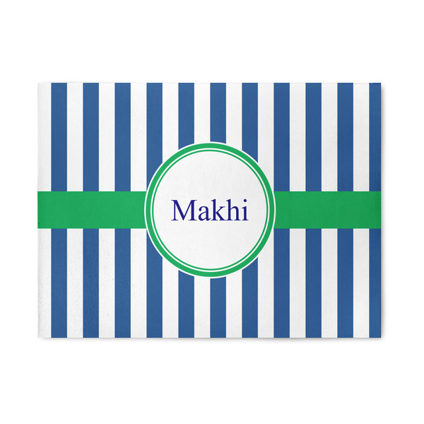 Custom Stripes 5' x 7' Patio Rug (Personalized)