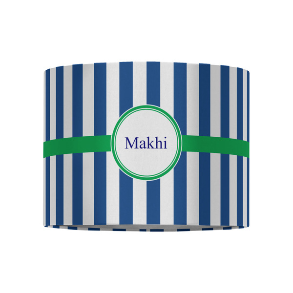 Stripes 8" Drum Lampshade - FRONT (Fabric)