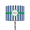 Stripes 8" Drum Lamp Shade - Fabric (Personalized)