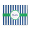 Stripes 8' x 10' Patio Rug (Personalized)