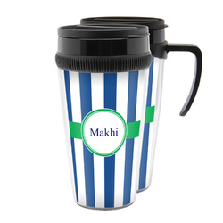 Stripes Acrylic Travel Mug (Personalized)