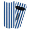 Stripes Adult Ankle Socks - Single Pair - Front and Back