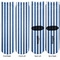 Stripes Adult Crew Socks - Double Pair - Front and Back - Apvl