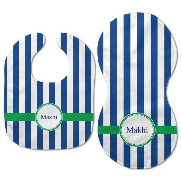 Stripes Baby Bib & Burp Set - Approval (new bib & burp)
