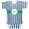 Stripes Baby Bodysuit (Personalized)