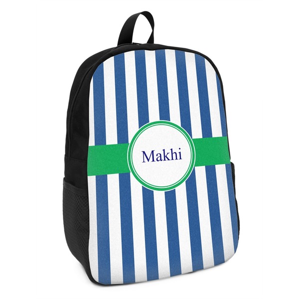 Custom Stripes Kids Backpack (Personalized)