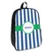 Stripes Backpack - angled view
