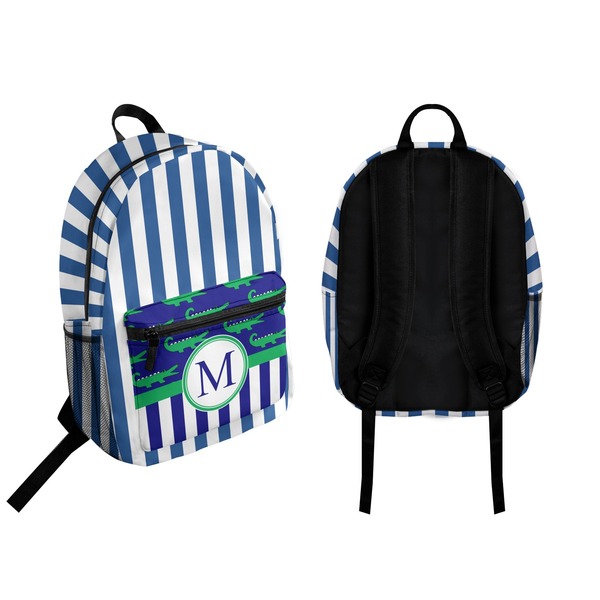 Stripes Backpack front and back - Apvl