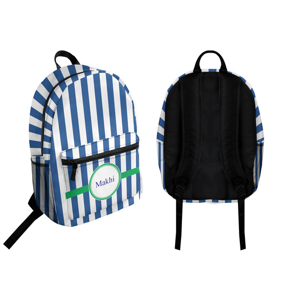 Stripes Backpack front and back - Apvl