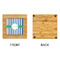 Stripes Bamboo Trivet with 6" Tile - APPROVAL