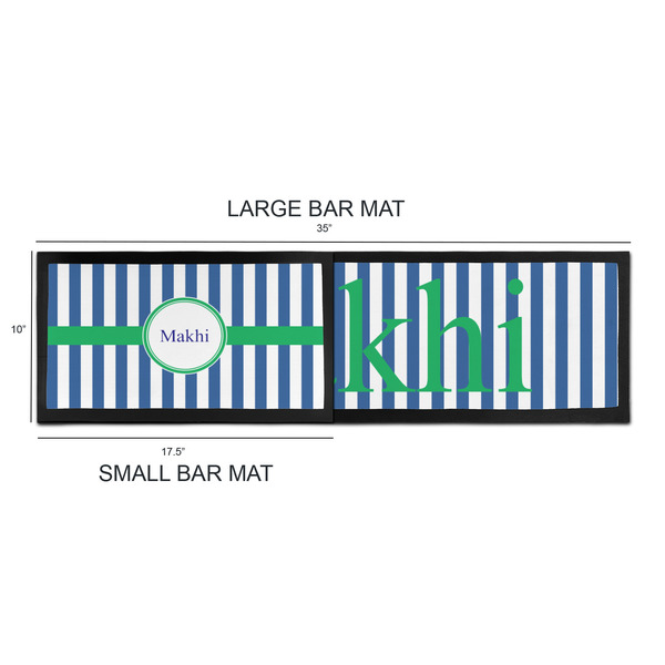 Stripes Bar Mats - Sizing Chart