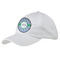 Stripes Baseball Cap - White (Personalized)