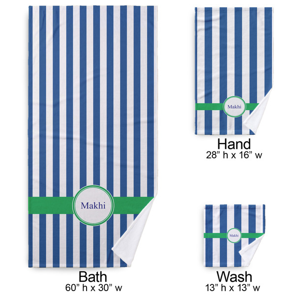 Stripes Bath Towel Sets - 3-piece - Approval