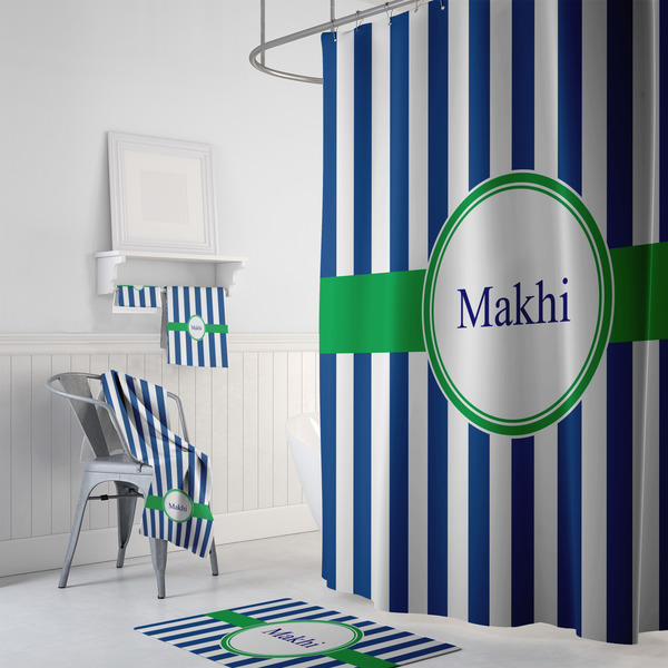 Stripes Bath Towel Sets - 3-piece - In Context