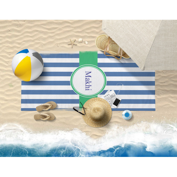 Stripes Beach Towel Lifestyle