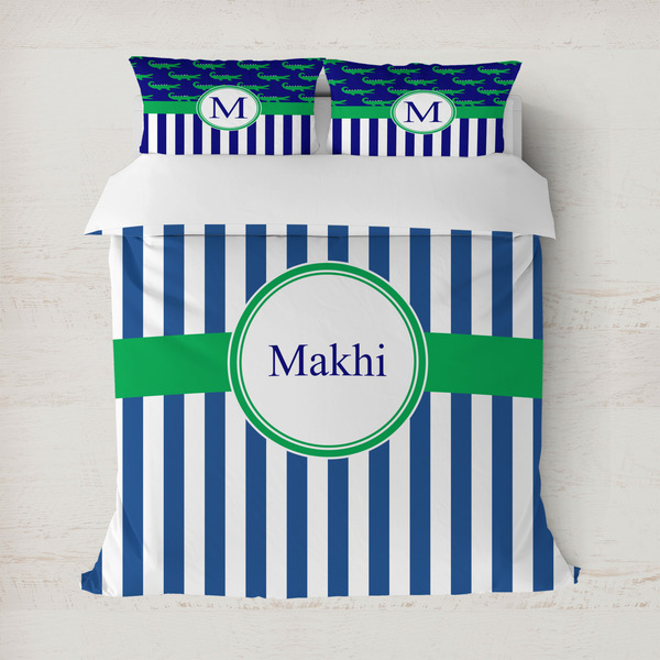 Custom Stripes Duvet Cover (Personalized)