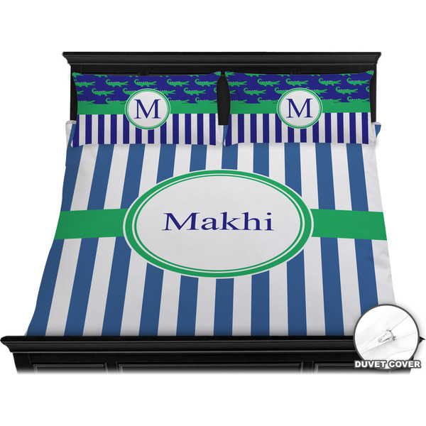 Stripes Bedding Set (King) - Duvet