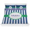 Stripes Comforter Set - King (Personalized)