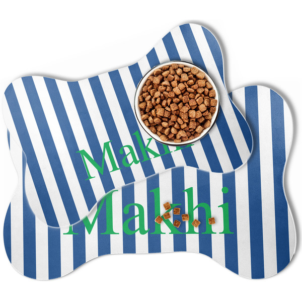 Stripes Bone Shaped Dog Mats - MAIN