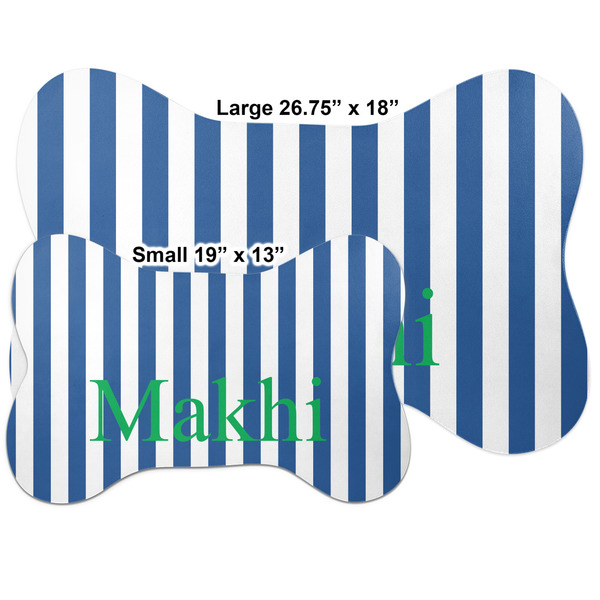 Stripes Bone Shaped Mat Comparison
