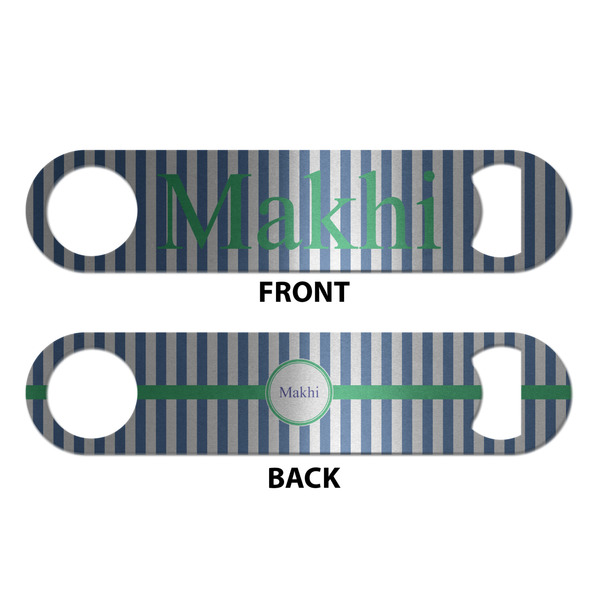 Stripes Bottle Opener - Front & Back