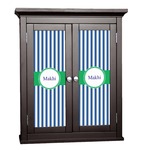 Stripes Cabinet Decal - Small (Personalized)