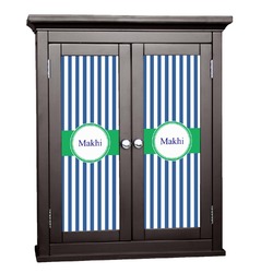 Stripes Cabinet Decal - Custom Size (Personalized)