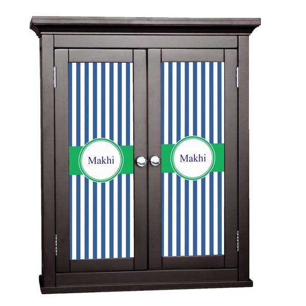 Custom Stripes Cabinet Decal - Large (Personalized)