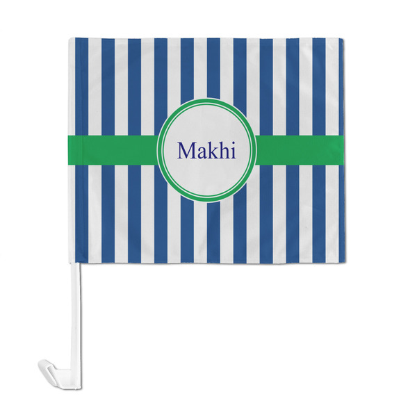 Stripes Car Flag - Large - FRONT