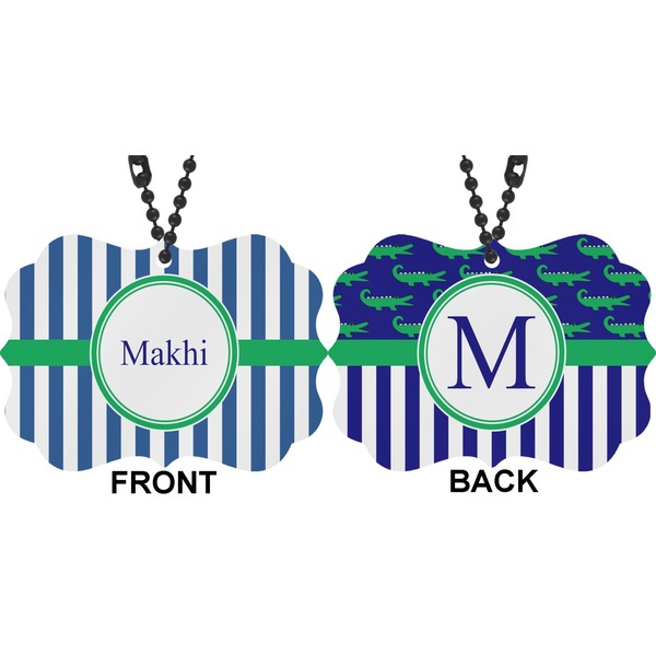 Stripes Car Ornament (Approval)