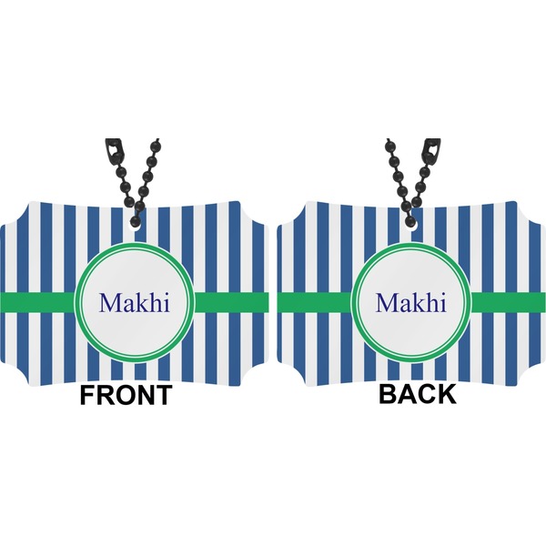 Stripes Car Ornament - Berlin (Approval)